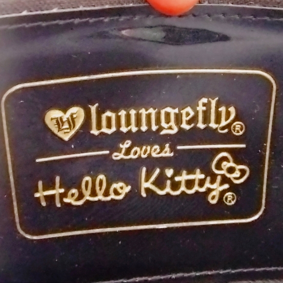 Leopard print Hello Kitty bowler bag w/matching leopard print  wallet,Loungefly - Picture 5 of 8